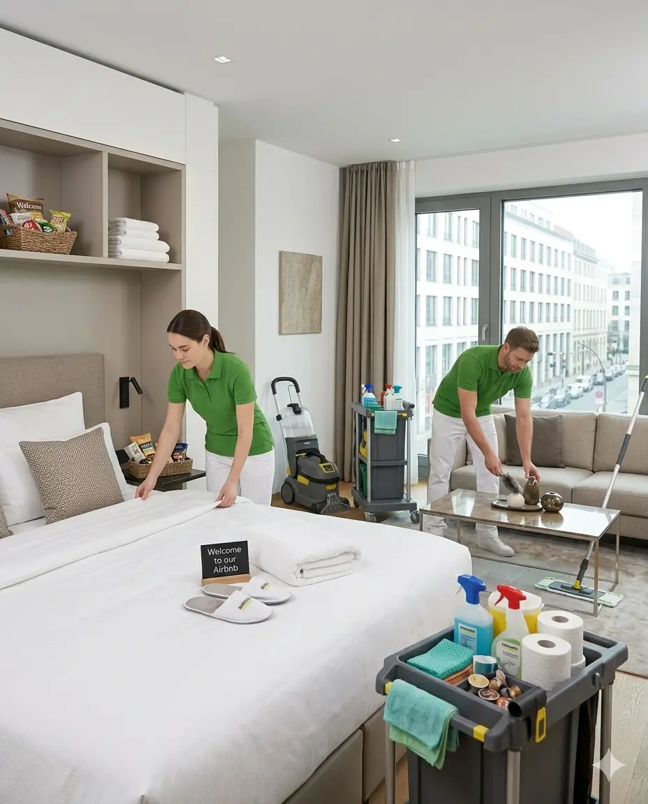Úklid Airbnb apartmánů Brno — příprava bytu pro hosty krátkodobý pronájem